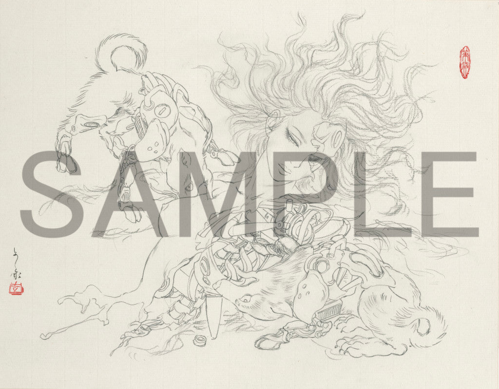 The 9 stages of a decaying corpse -7th stage- Scavenging Phase / 九相図 第七段 噉相(たんそう)