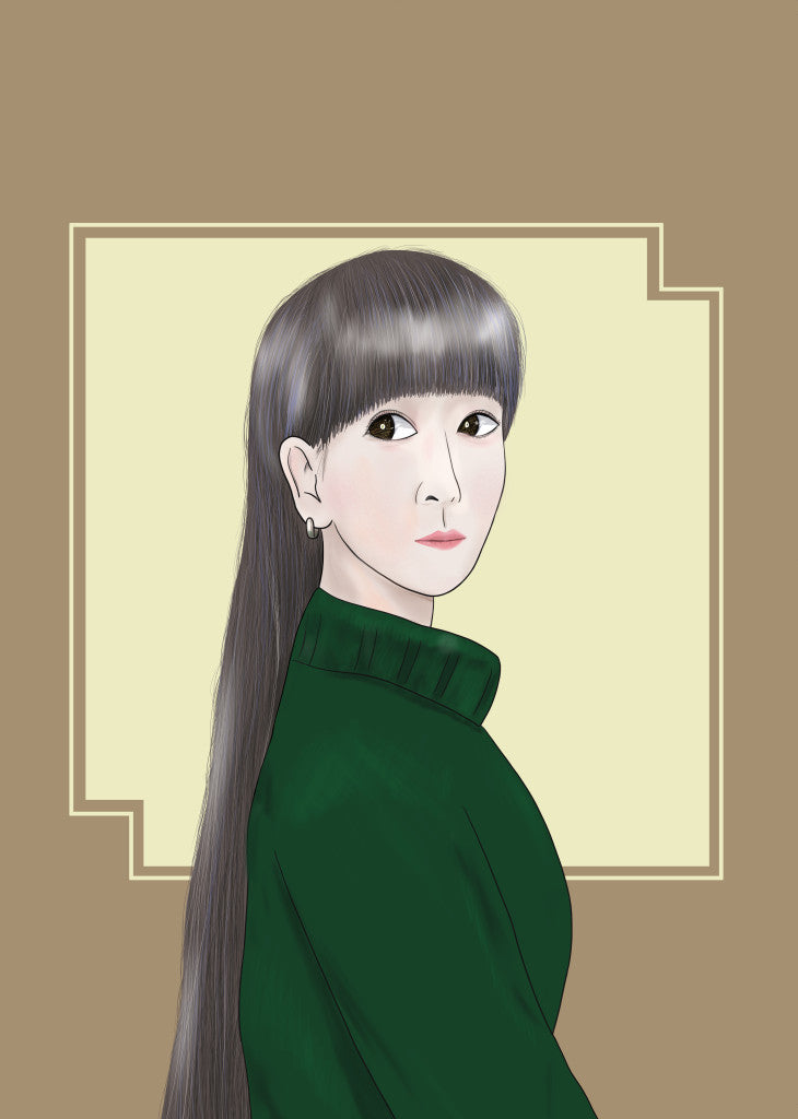 見返り美人