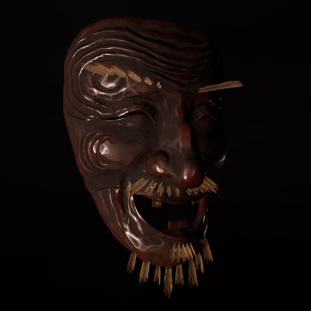 【ShadowCorridor2 雨ノ四葩】黒式尉の面