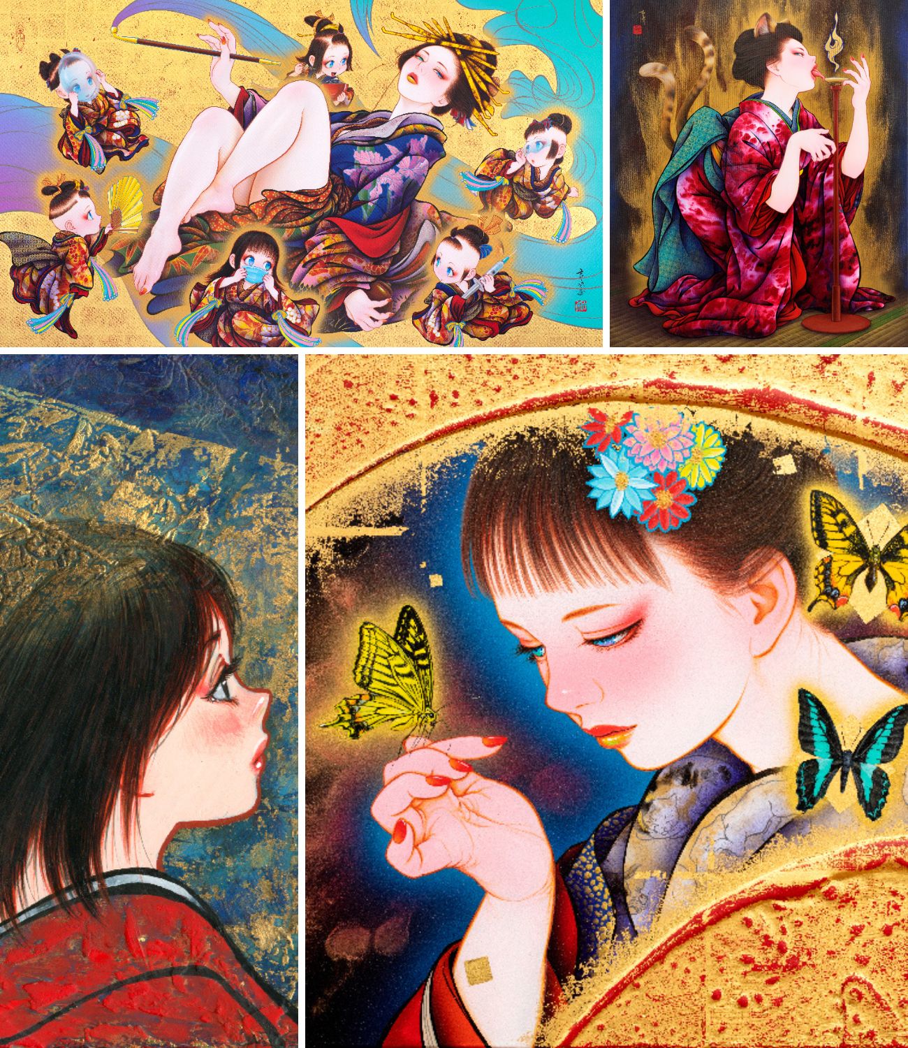 HARIJIADI　S.（ハリヤデイ　S.）、隣の子供、希少画集画 Japanese Print 